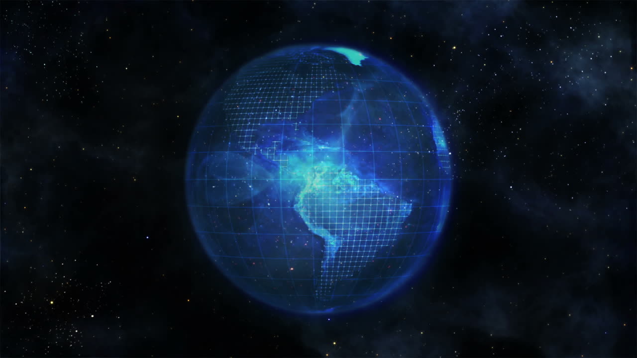 Blue Earth turning on itself