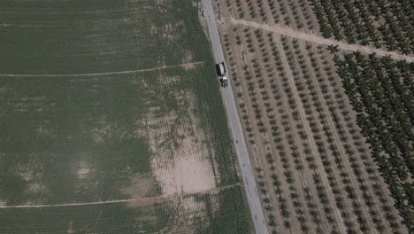 aerial-view-of-agricultural-machinery