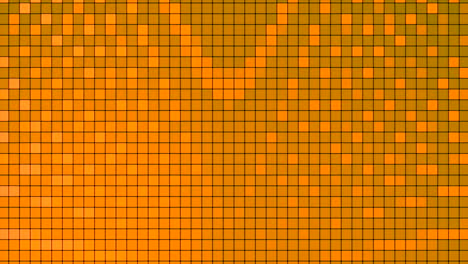 orange mosaic background