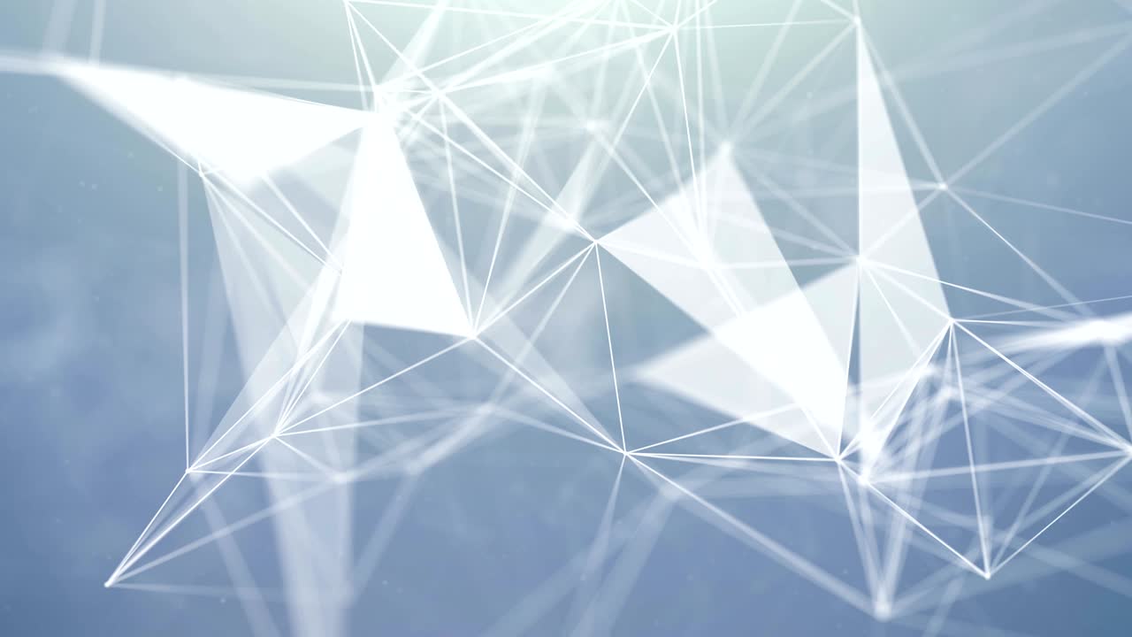 Geometric abstract background with connected line and dots.