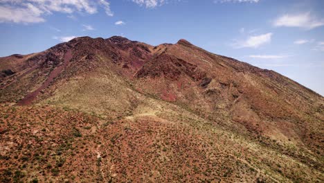 The-varigated-peaks-at-Franklin-Mountain-State-Park-in-El-Paso,-Texas