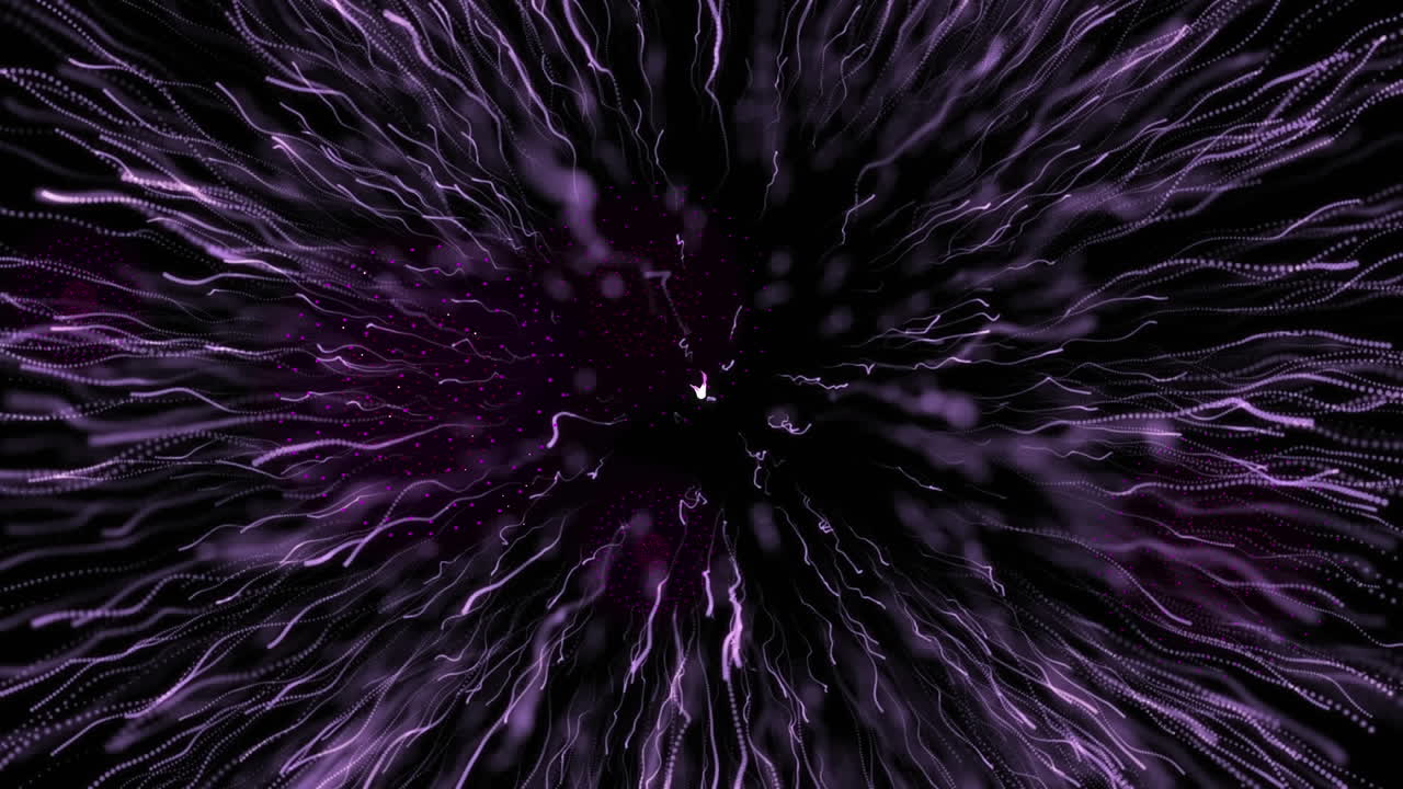 animación de fuegos artificiales sobre un fondo negro