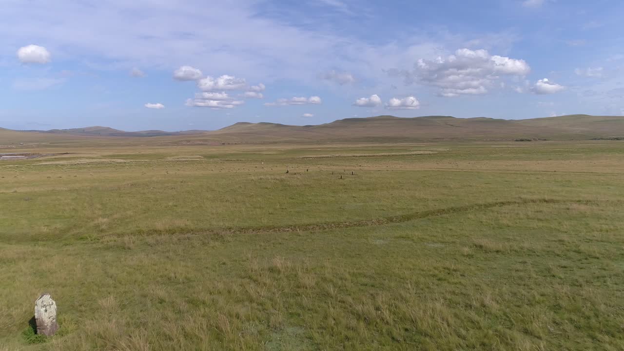 Aerial View of Summer Landscape