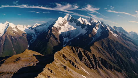 la majestuosa cordillera
