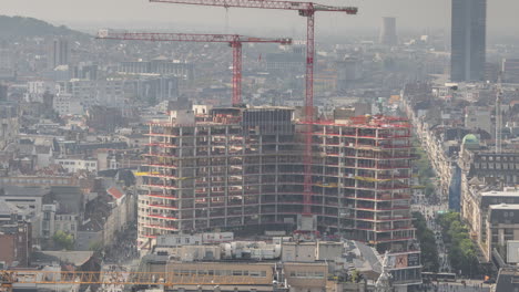 buildings in brussels skyline