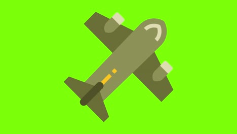 pantalla verde, avión, avión, suministro, de alta calidad