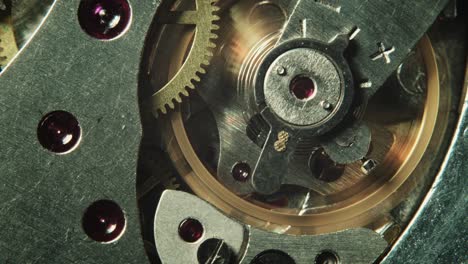 movimiento de reloj mecánico