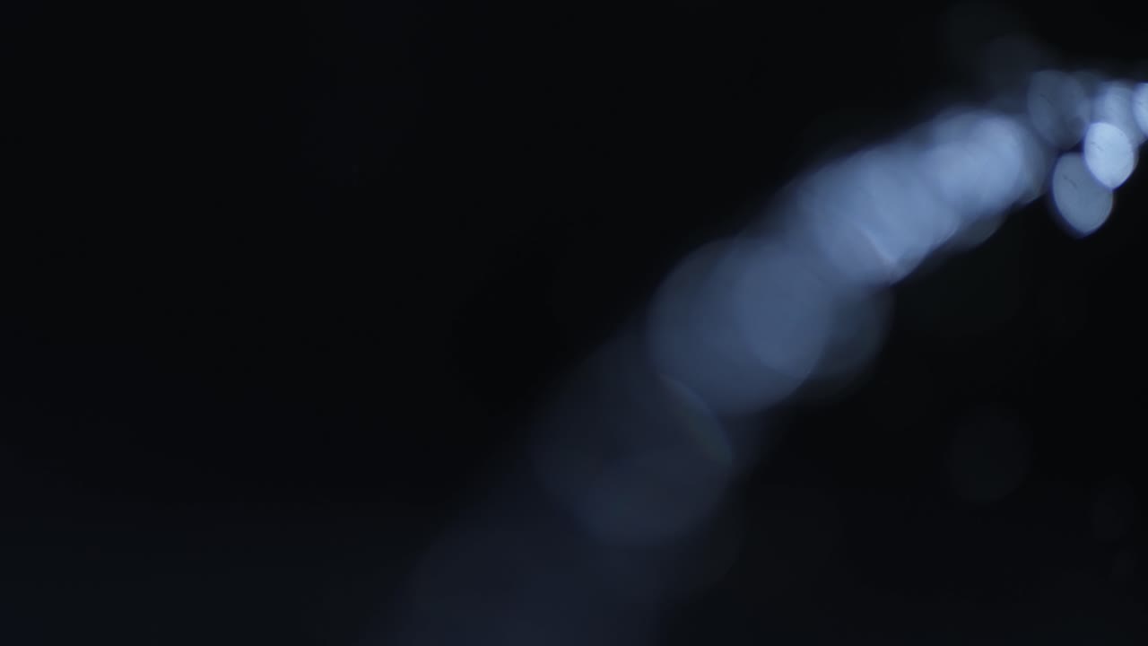 추상적인 빛의 발광