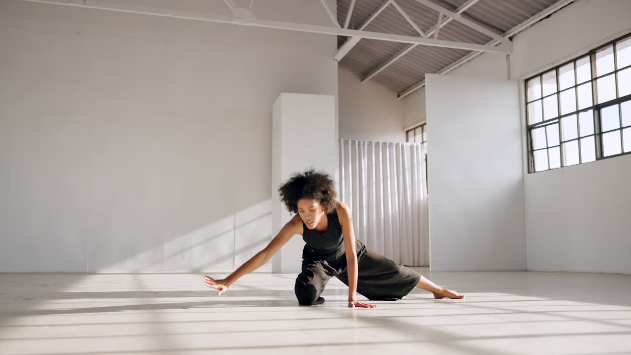 Tanzen, Fitness und Performance einer Frau