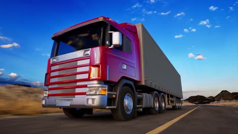 truck on road, freight transportation, mode of transport, transportation, truck