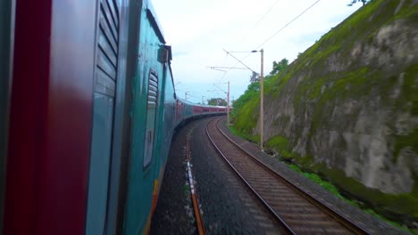 indian railway beautiful journey and awesome weather