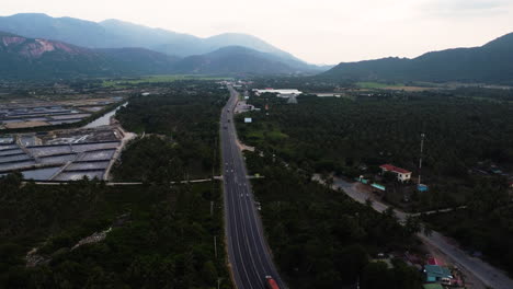 vietnamese ah 1 main coastal highway near phan rang