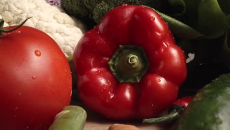 Zoom-in-macro-video-of--seasonal-vegetables