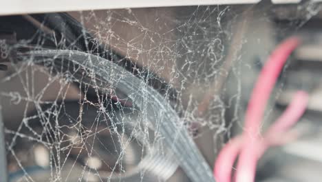 unidad de sistema informático con red de araña