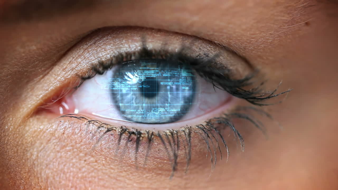 apertura del ojo azul