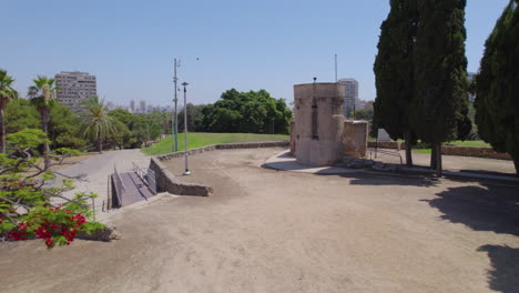 The-pillbox-on-Tel-Giborim-neighborhood,-during-the-British-Mandatory,-Holon