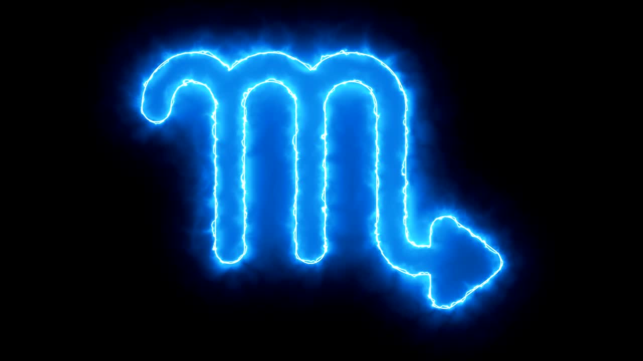 renderización en 3d del símbolo del zodiaco. fondo digital