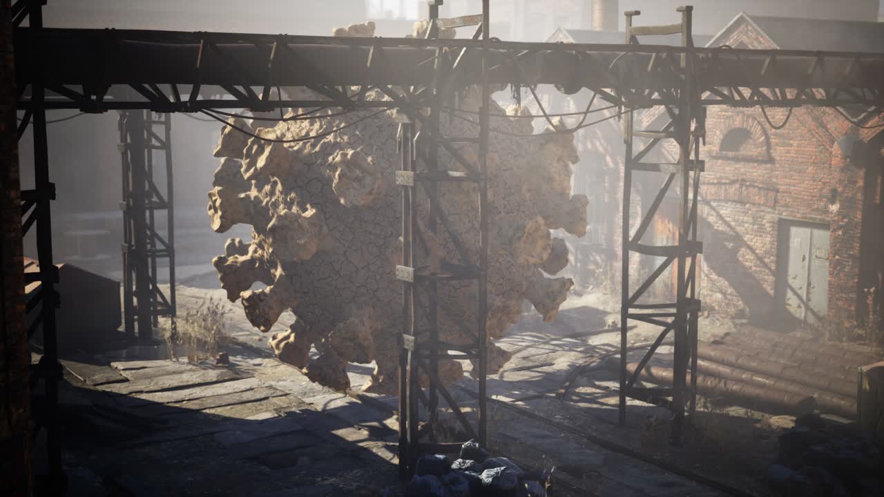 비어있는 도시 거리에서 코로나바이러스 코로나19 격리