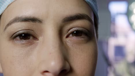 medical professional working at a hospital