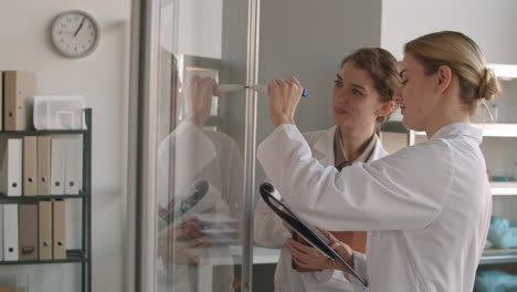 scientists collaborating in a laboratory