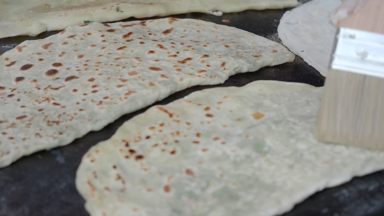 Flatbreads Cooking