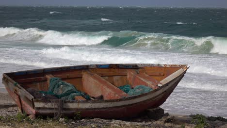 pesca artesanal en la costa