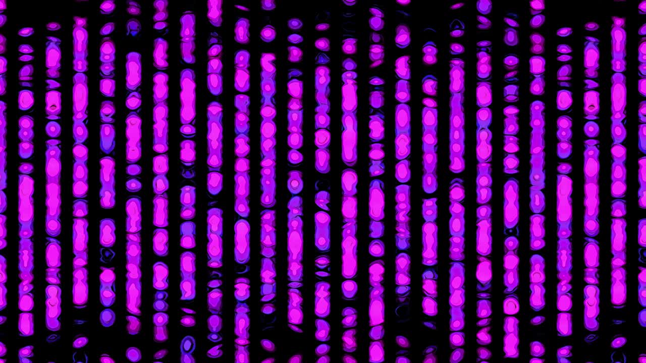 líneas verticales de flujo de datos de neón