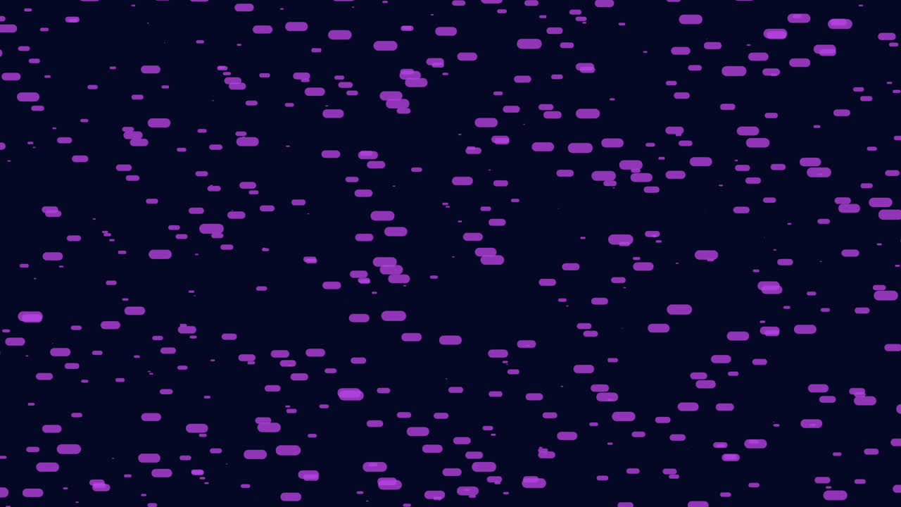 Futuristic geometric squares in rows with neon in dark galaxy