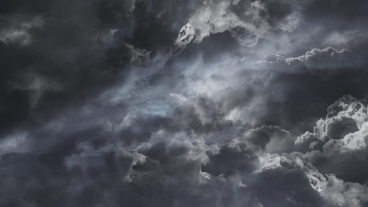 4k timelapse de nubes oscuras, tormenta