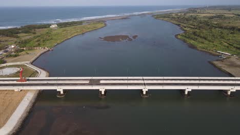 aerial view, the new bridge of kretek 2