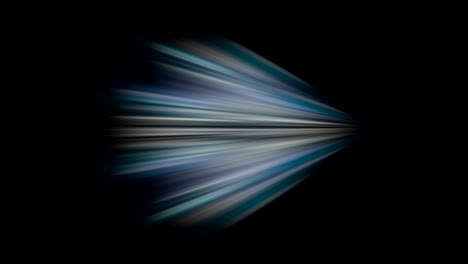 Futuristic Abstract background with animation of flight in abstract futuristic tunnel with neon light lines pattern.
