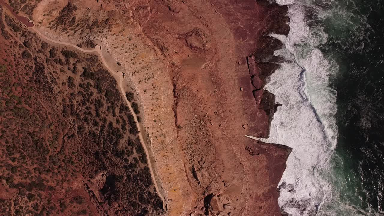red bluff es una visita obligada en kalbarri, un pequeño pueblo ubicado en el oeste de australia.