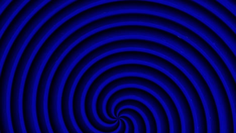 Espiral-Azul-Oscuro-Hipnótica-Abstracta,-Girando,-Bucle-Sin-Costuras