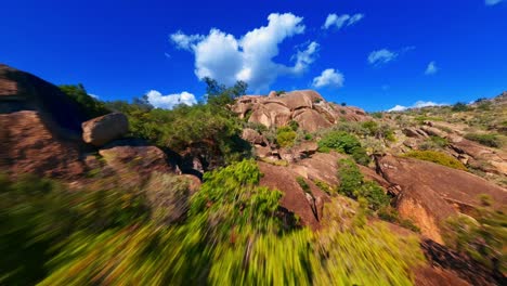 Aerial-view-of-extraordinary-rock-formations-of-Latmos