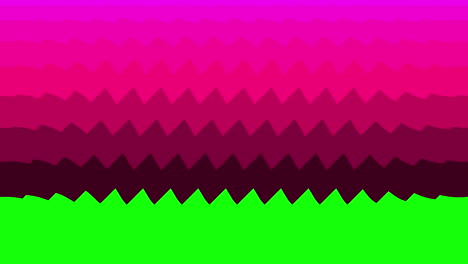 Moderne-Rosa-Formen-Gehen-In-Vertikaler-Richtung-Auf-Dem-Grünen-Bildschirm-über