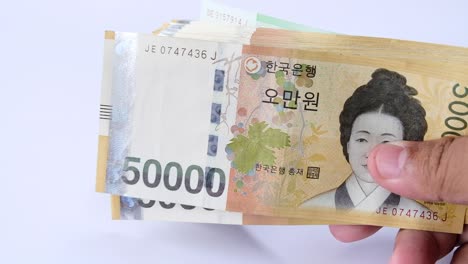 korean money korean won