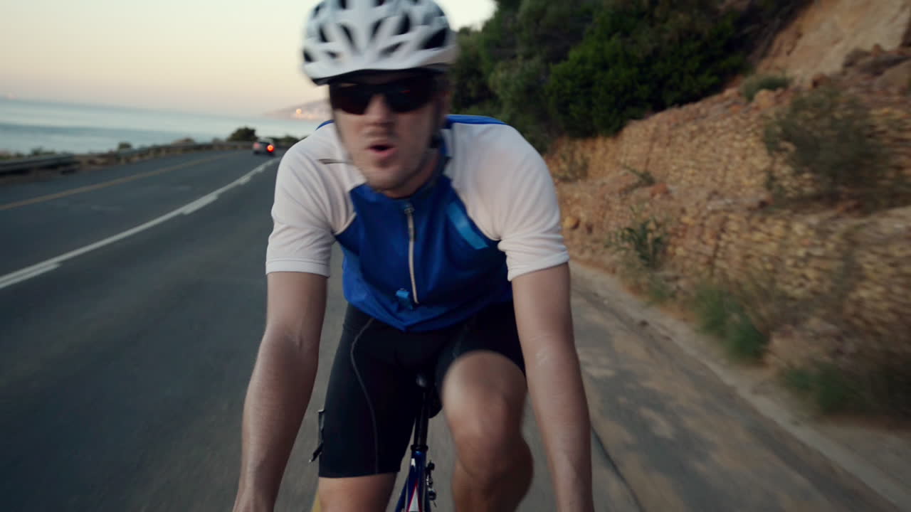 He's feeling the burn now