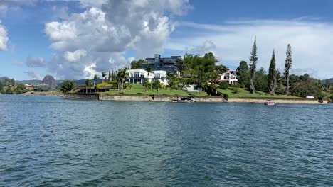 james rodriguez football player huge and wealthy villa in the banks of guatapé reservoir, colombia