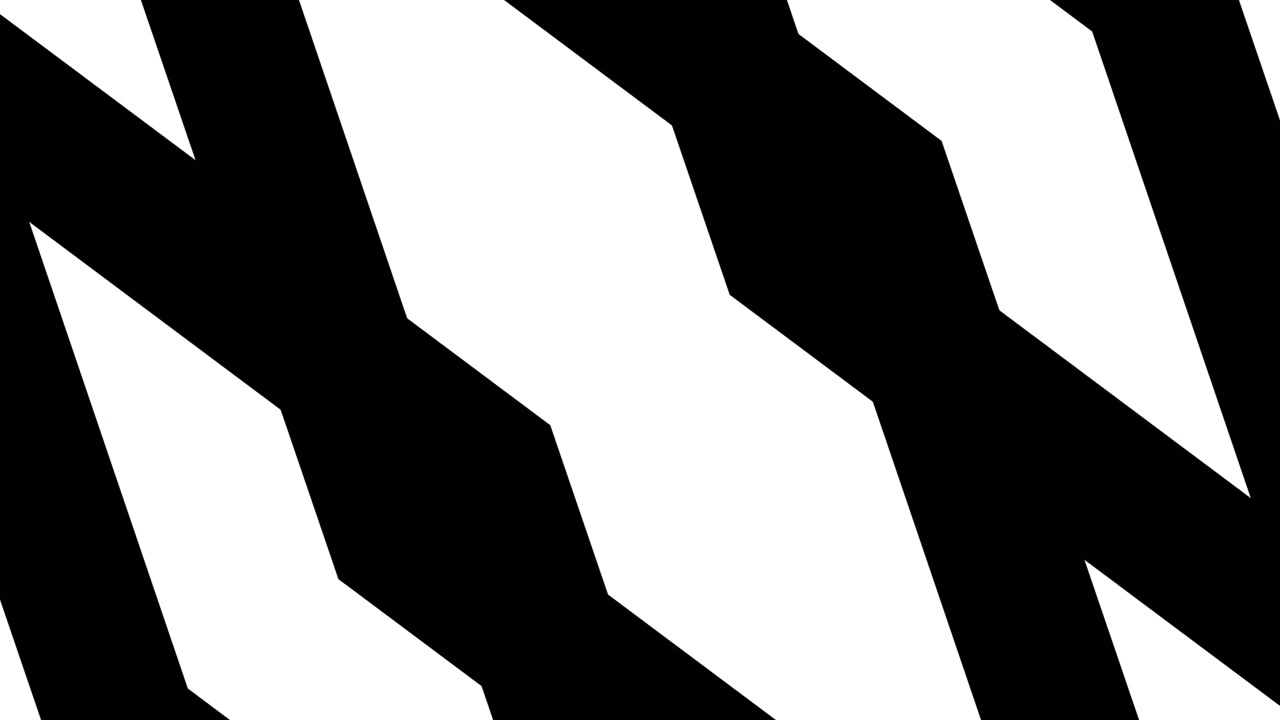 Dynamisk Sort-Hvid Morfende Geometriske Former Animation