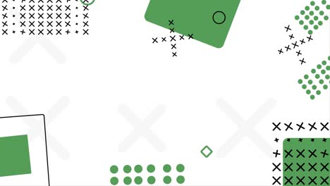 simple fondo rosado en bucle con formas geométricas.