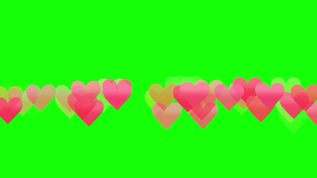 녹색 스크린과 심장 움직임