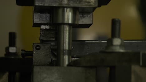 metal mastery unfolds: precision metal cutting machine, a symphony of efficiency in a dynamic stock footage snippet