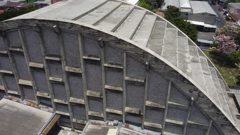 unique half circle design of el rosario church building architecture