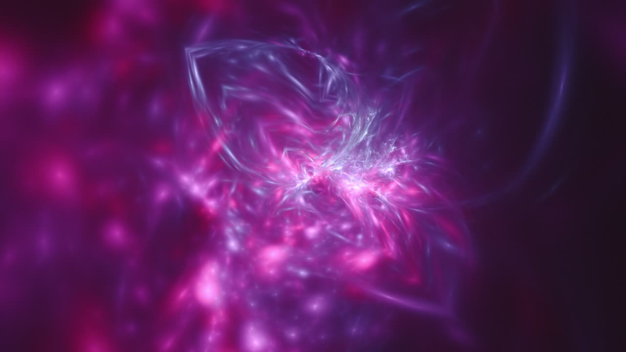 foglie di loto frattali che si formano in questo astratto regno spirituale illuminato