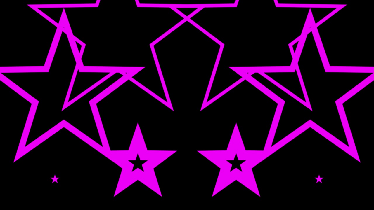 Shape animation star spreading motion graphics