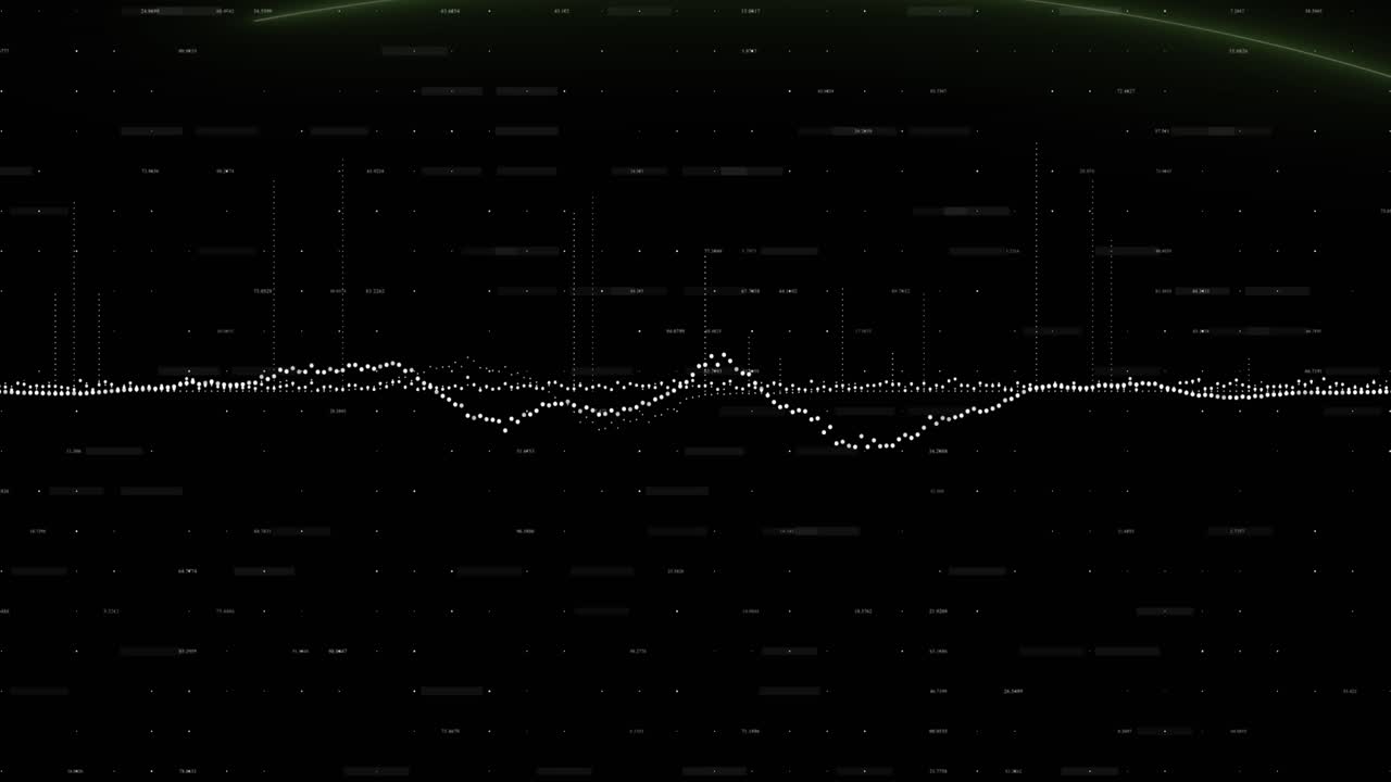 Animation of lines with data processing over grid
