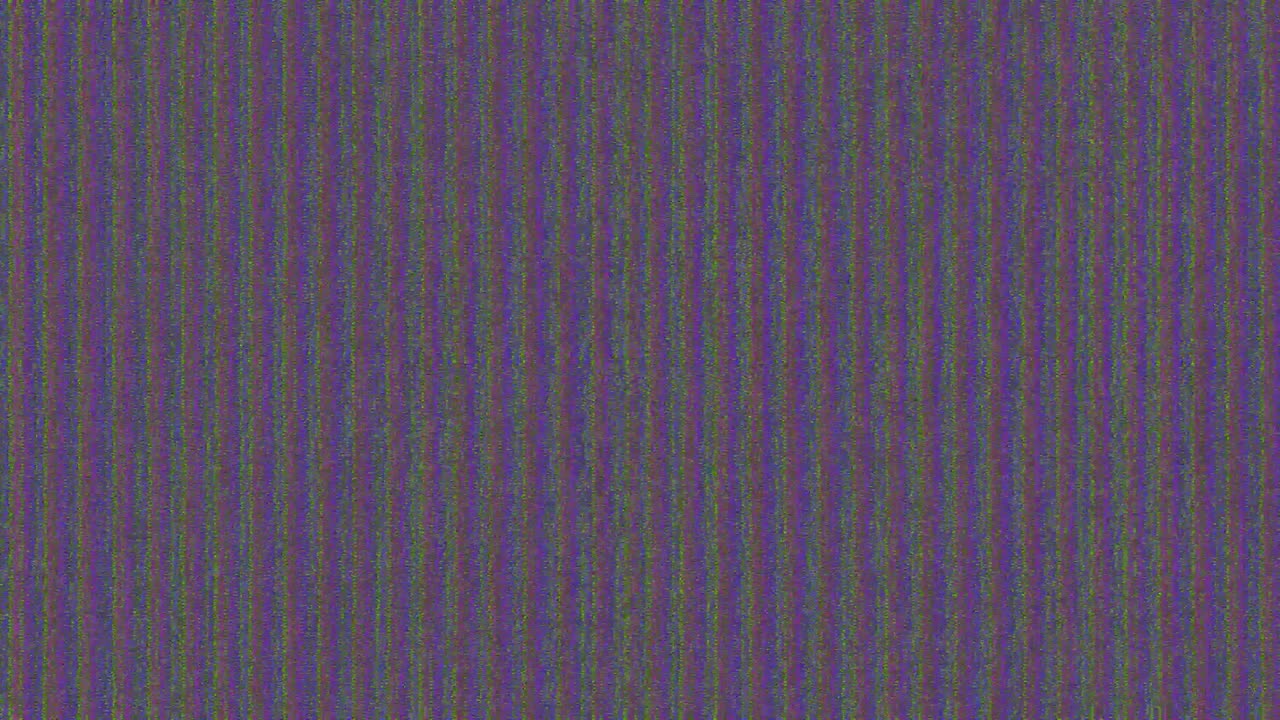 Cyberpunk geometrical nostalgic dreamy damage video. Loop interference video