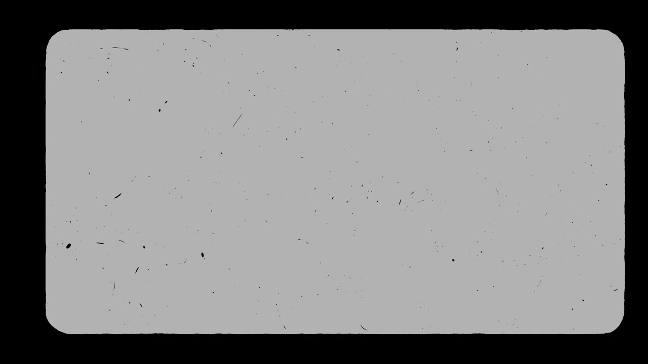Vintage Film Grain Overlay with Rounded Corners