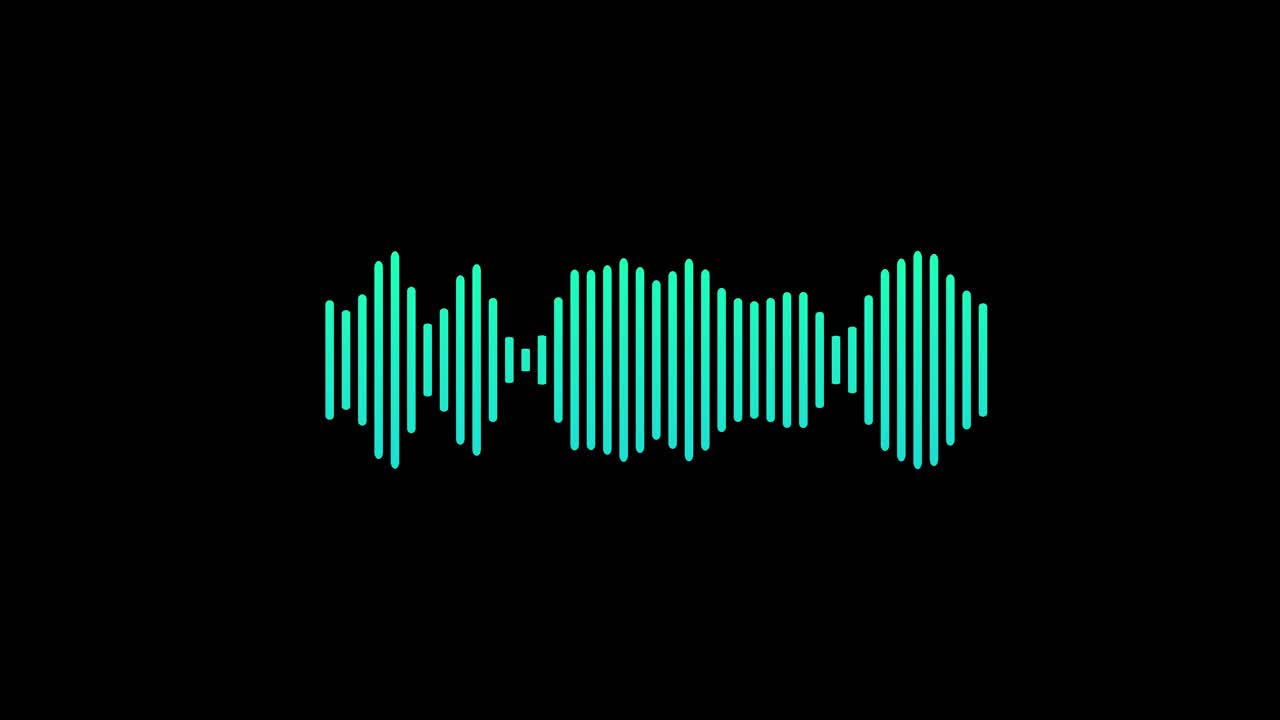 visualización de la forma de onda de audio