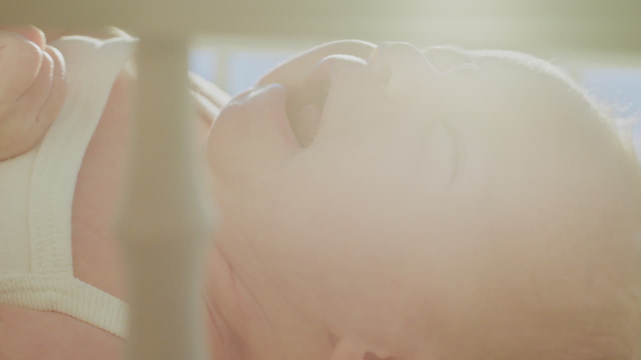 Baby Sleeping in Crib